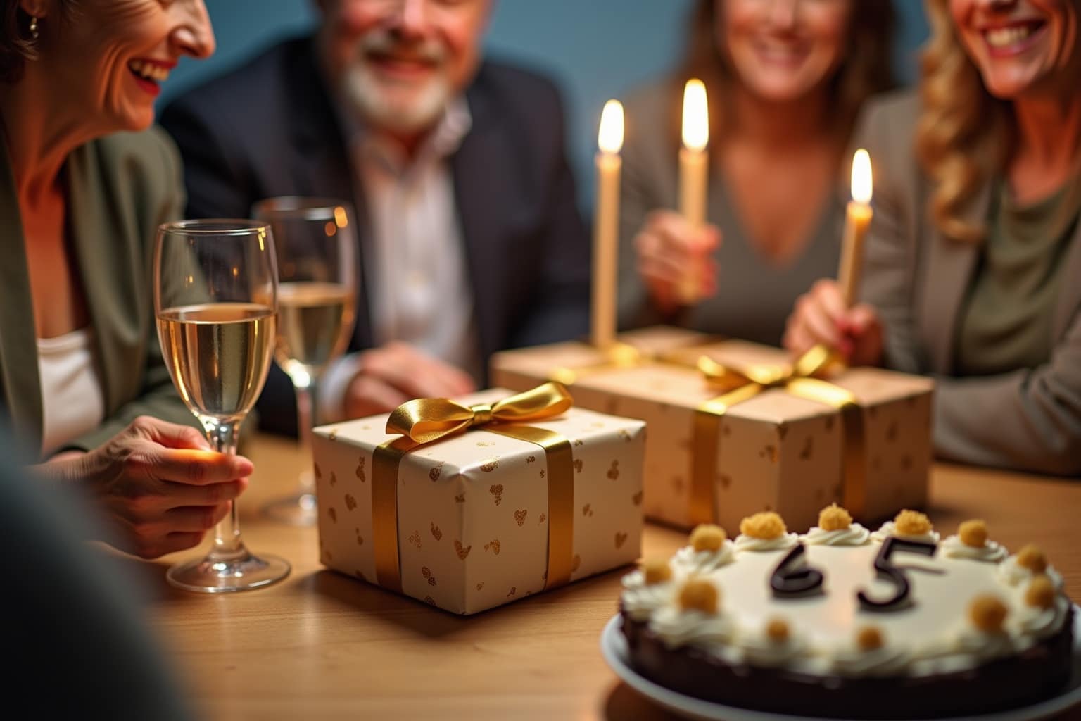 Geschenke zum 65. Geburtstag - Ideen & Tipps